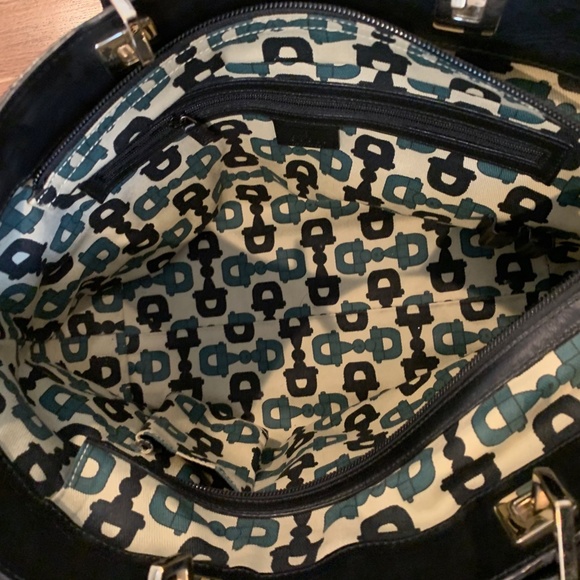 Gucci Leather Guccisima Black Handbag double shoulder strap - Picture 3 of 9